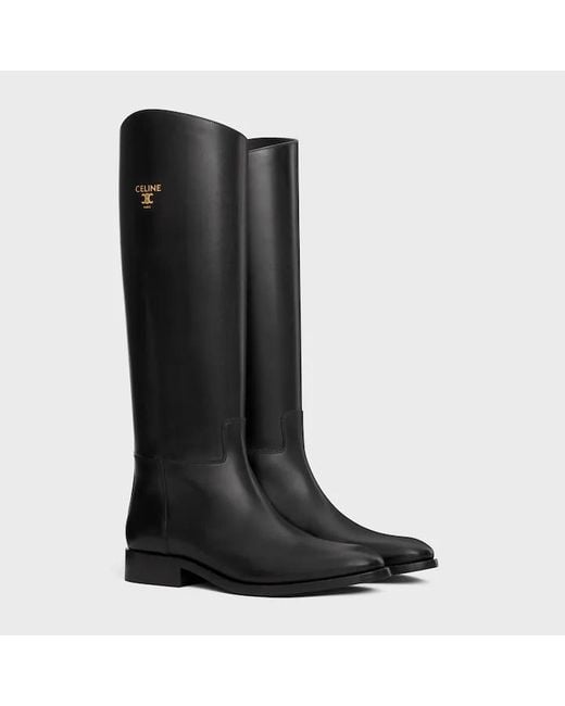 Céline Black Anais Riding Boot
