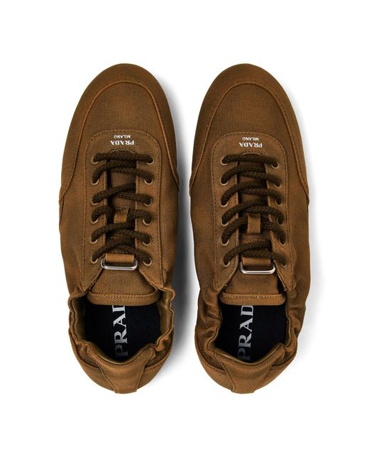 Prada Brown Lightweight Flat Shoes