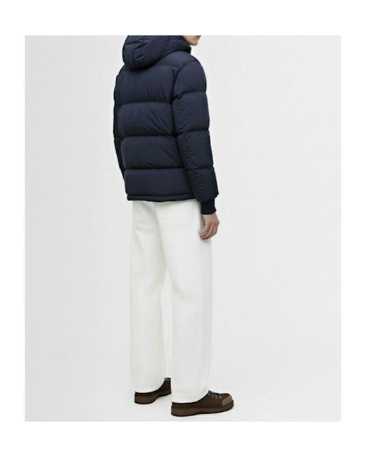 Stone Island Black Econyl Down Jacket for men