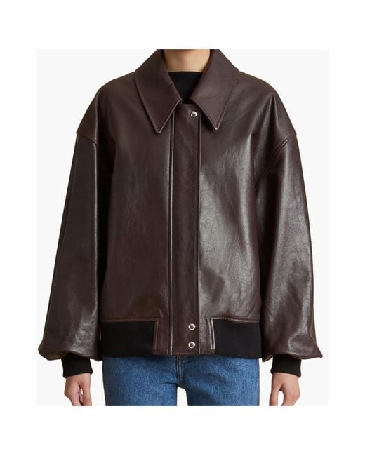 Khaite Brown Shelman Jacket