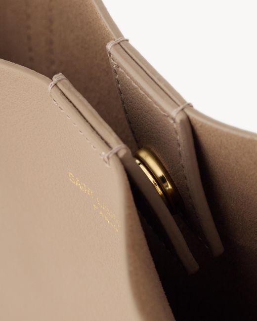 Saint Laurent Natural East/West Top Handle Bag