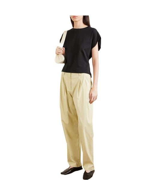 Proenza Schouler Black Cotton-Jersey T-Shirt