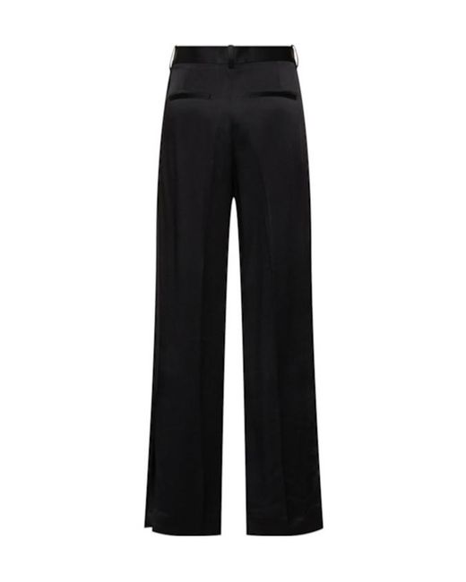Totême  Black Belt-Loop Casual Pants