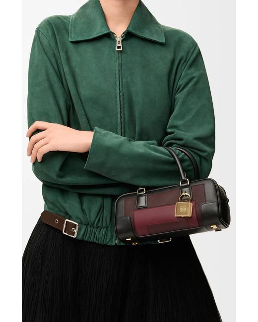Loewe Brown Amazona 23 Cropped Handbag