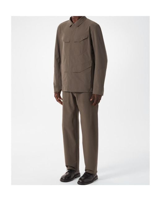 Arc'teryx Brown Field Softshell Jacket for men