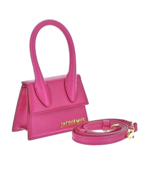 Jacquemus Pink Le Chiquito Mini Tote Bag
