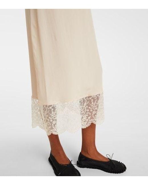 Simone Rocha White Suspender Dress