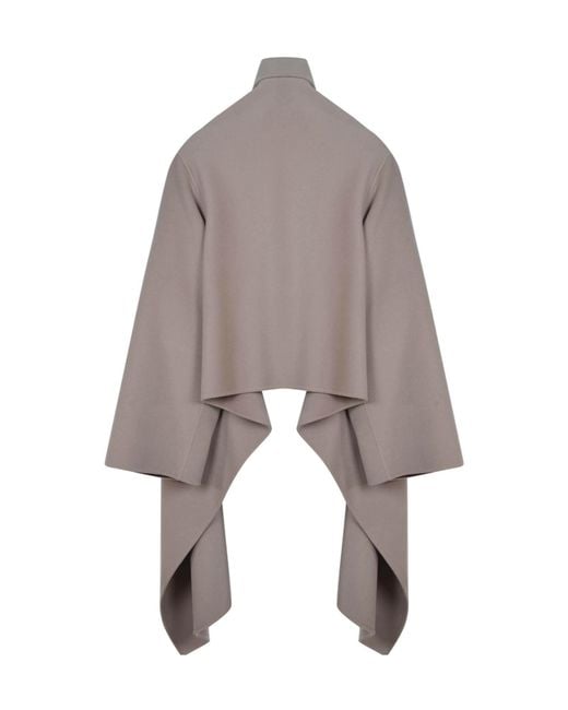 Alberta Ferretti Brown Long-Sleeved Casual Jacket