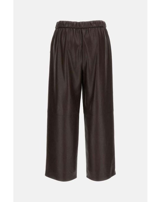 Max Mara Gray Straight-Leg Casual Pants