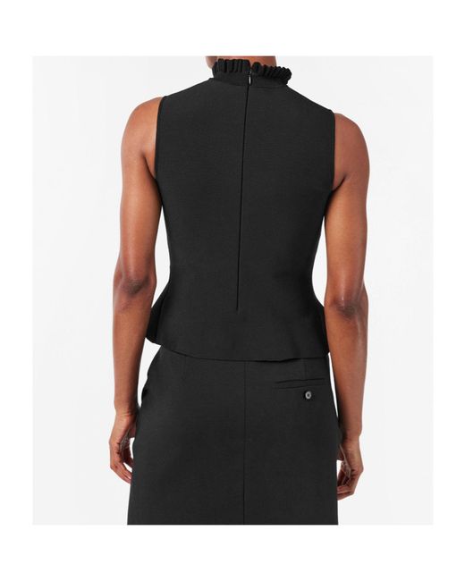 McQueen Black Classic Versatile Top