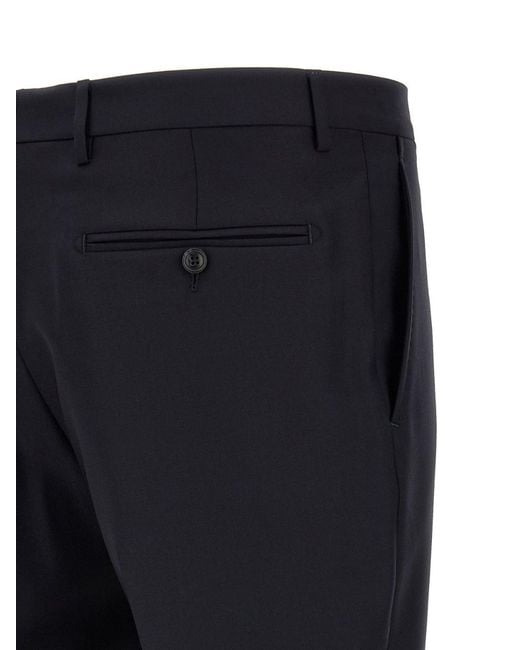 Tagliatore Blue Double-Breasted Suit for men