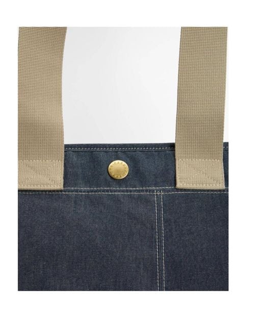 Barbour Blue Mya Denim Tote Bag