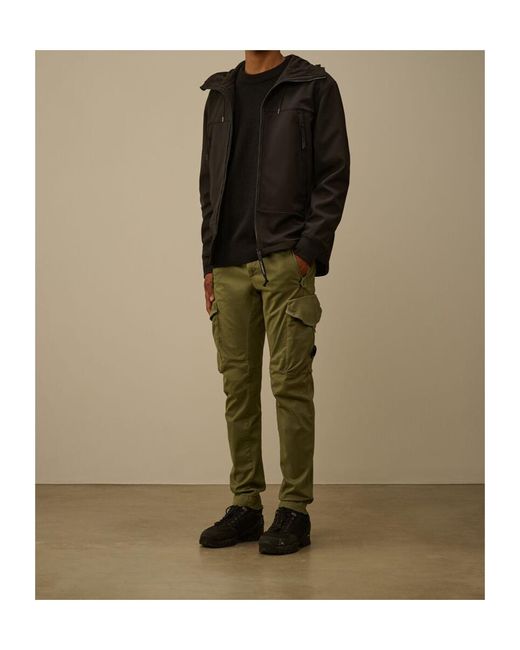 C P Company Black Lens Detailed Crewneck Jumper for men