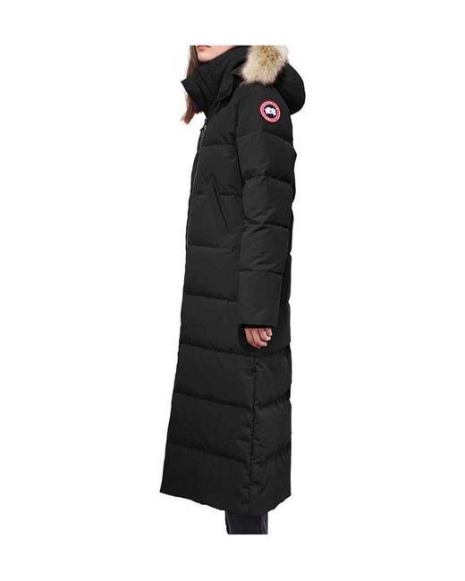 Canada Goose Black Hooded Down Jacket