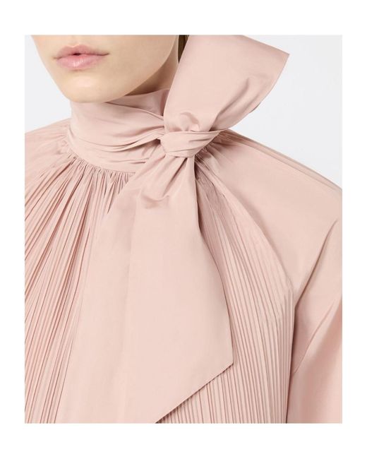 Max Mara Pink Long-Sleeved Shirt