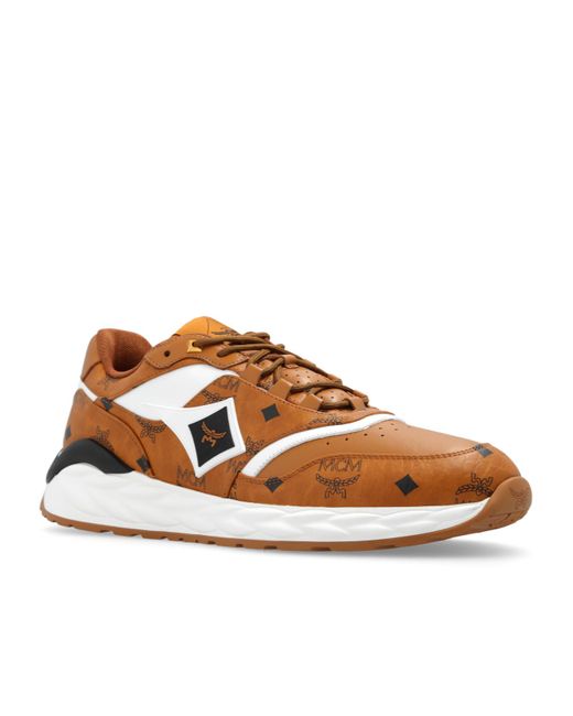 MCM Brown Skywander Sneakers for men