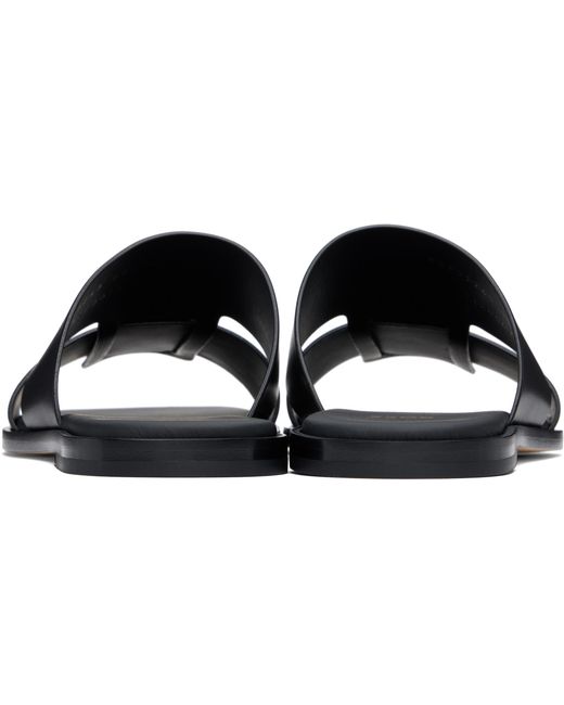 Boss Multicolor Leather Sandals for men