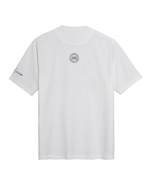 Y-3 White Logo T-Shirt for men