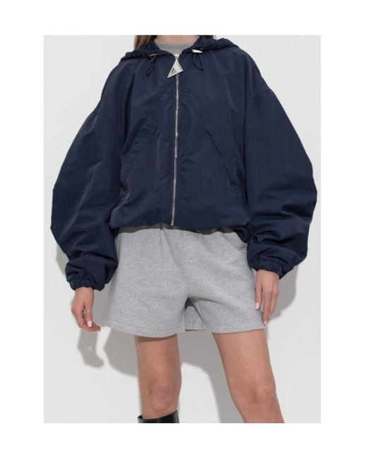 The Attico Blue The Hooded Jacket
