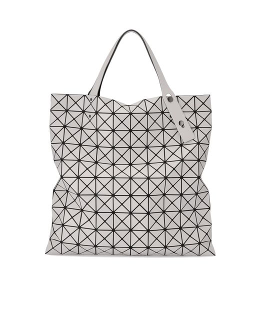 Issey Miyake White Prism Matte Tote Bag