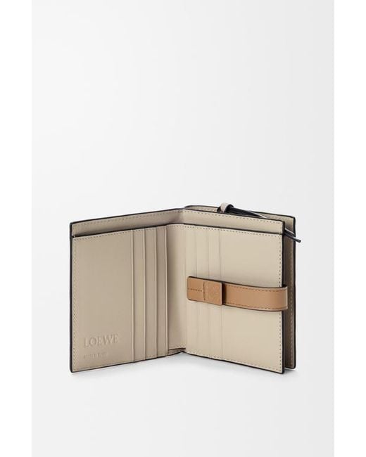Loewe Gray Compact Zip Wallet