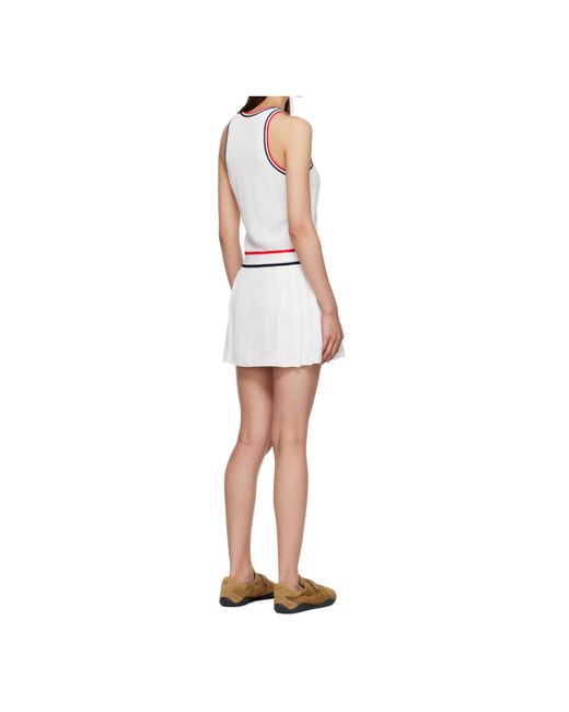 Sporty & Rich White Src Phoebe Dress
