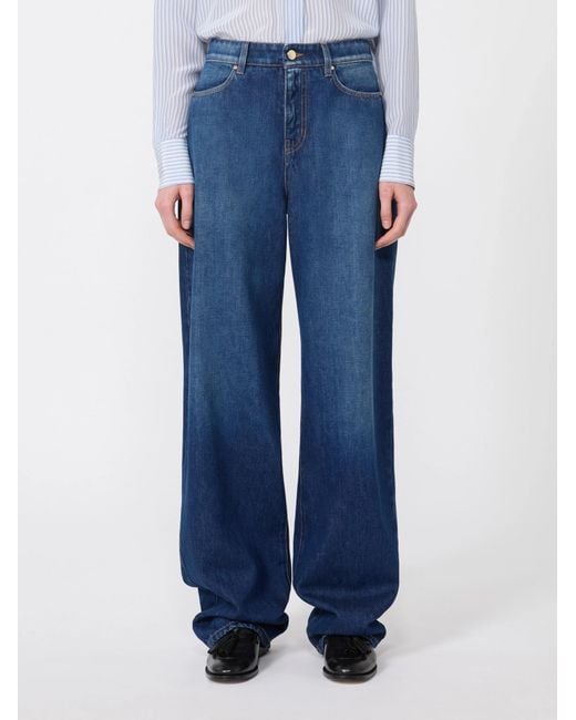 Max Mara Blue Studio Mstpalude Denim Jeans
