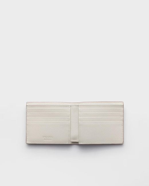 Prada Brown Saffiano Leather Wallet for men