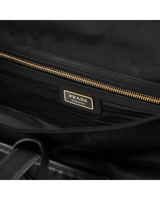 Prada Black Re Nylon Tote Bag