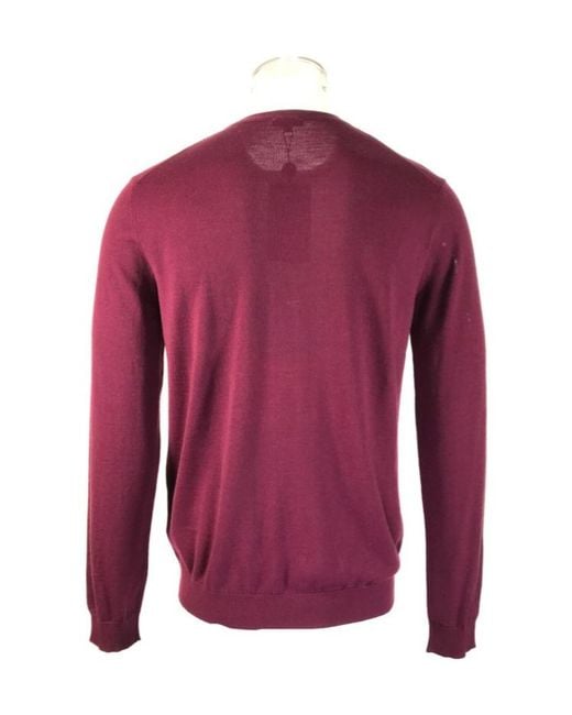 KENZO Red Round Neck Sweater for men