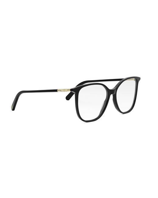 Dior White Eyewear Square Frame Glasses