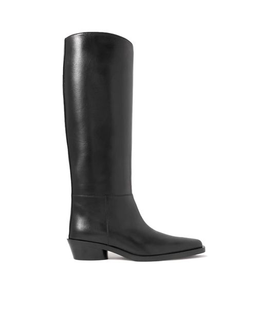 Proenza Schouler Black Bronco Boots
