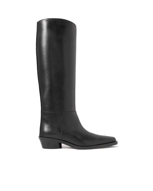 Proenza Schouler Black Bronco Boots