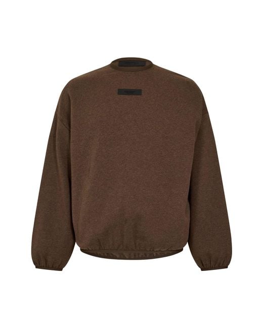 Fear Of God Brown Long-Sleeve Sweatshirt for men