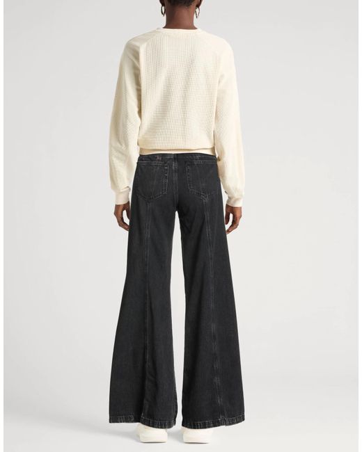 DIESEL Black Denim Trousers