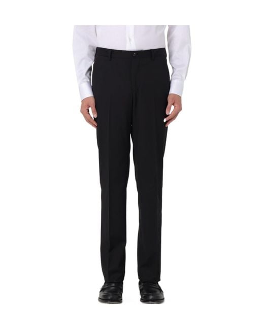 Giorgio Armani Black Casual Pants for men