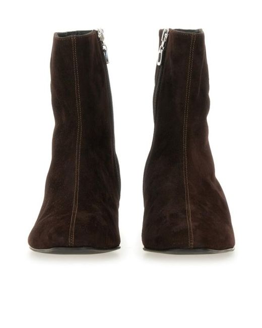 CAREL PARIS Brown Carel Aiglon Ankle Boots