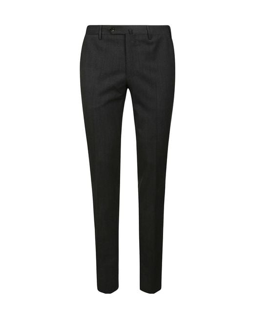 Pt Pantaloni Black Pt Torino Slim Fit Dress Pants for men