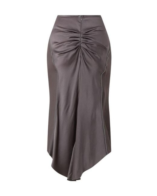Victoria Beckham Brown Bela Skirt