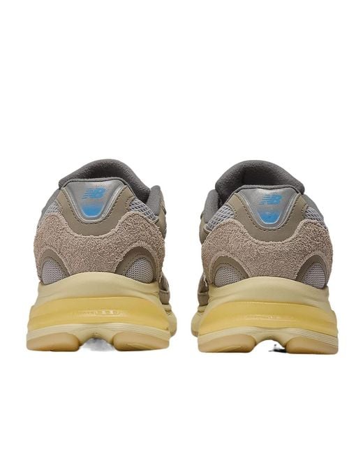 New Balance Gray 2010 Lace-Up Sneakers for men