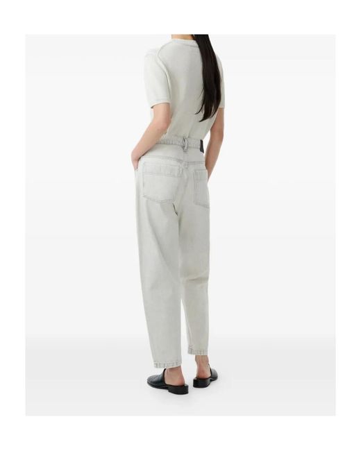 Studio Nicholson White Seren Knit Jumper