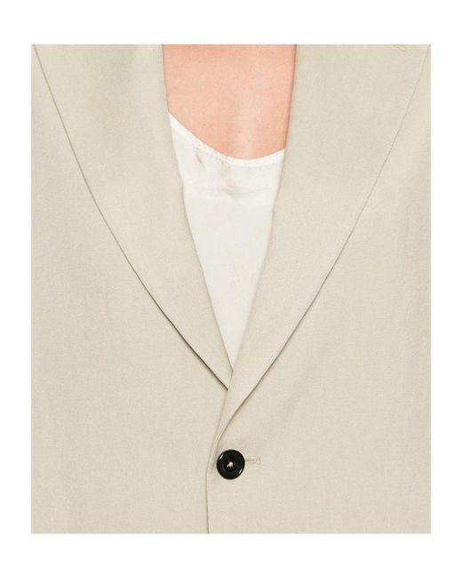 Barena Natural Long-Sleeved Suit Jacket