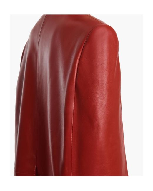 Khaite Red Dolso Jacket