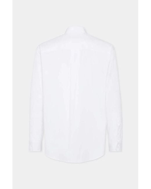 DSquared² White Printed Shirt for men