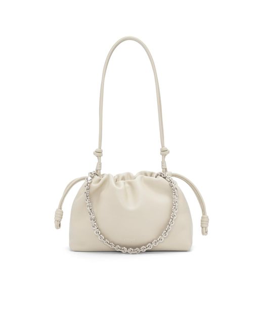 Loewe Natural Flamenco Medium Drawstring Shoulder Bag