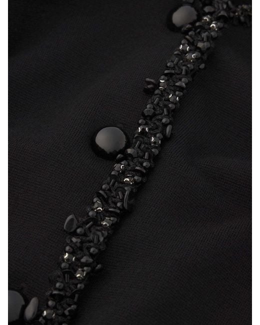 FRAME Black Beaded Trim Jacket