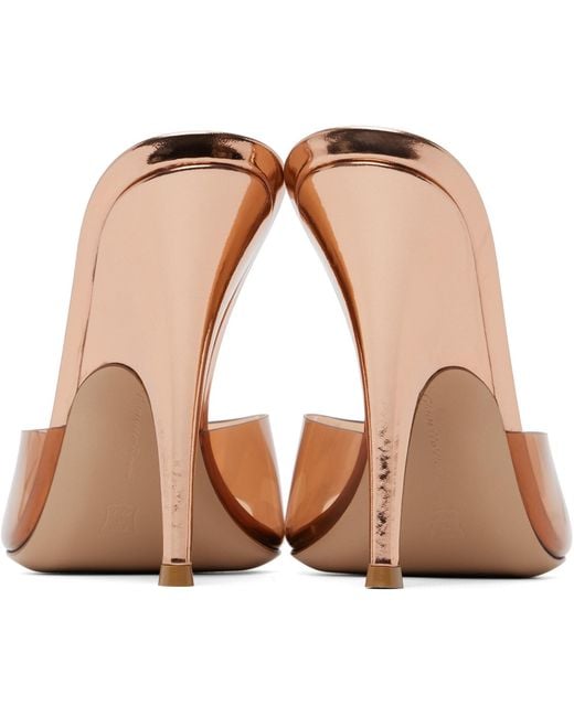 Gianvito Rossi Pink Sofia High-Heeled Sandals