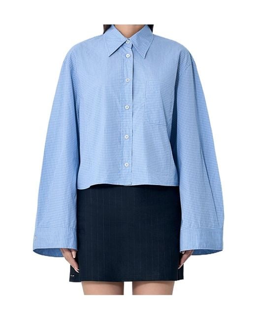 Our Legacy Blue Balloon Shirt