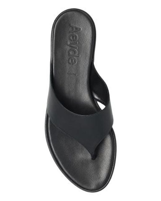 Aeyde Brown Amaya Flat Slides
