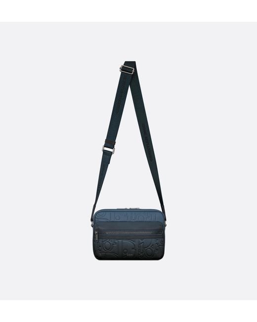 Dior Blue Rider 2.0 Zipped Messenger Bag for men